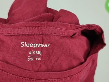 piżama na suwak: Sinsay, Koszulka od piżamy, 2XL — 4