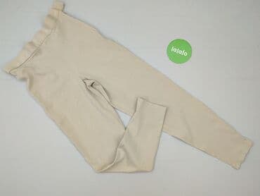 białe krótkie legginsy: Legginsy Eleganckie damskie, rozmiar S — 2