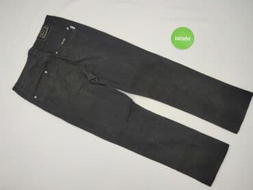 czarne jeansy pull bear: Fashion Jeans, Jeansy dla mężczyzn, rozmiar M — 3