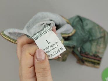 bluzka w paski zielone: Bluzka damska, rozmiar L — 5