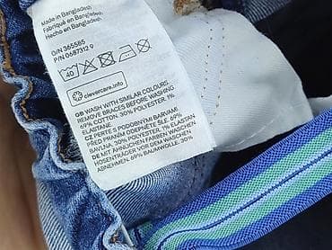 flared jeans: Spodnie jeansowe, H&M, 3-6 miesięcy, stan - Bardzo dobry — 5