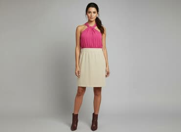 czerwona sukienka 146: Sukienka damska, rozmiar S — 7