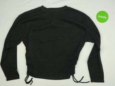 czarna bluzka koronkowa zara: Zara, Bluzka damska, rozmiar L — 3
