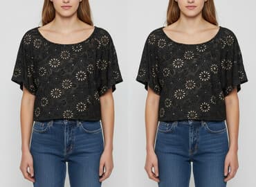 kozaki na koturnie ccc czarne: Be Beau, Bluzka damska, M — 6