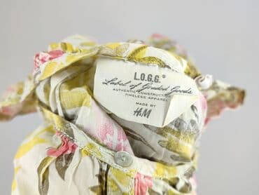 marynarka w kratę damska h m: H&M L.O.G.G., Bluzka damska, rozmiar XS — 4