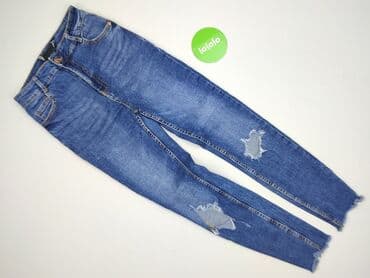 grey denim jeans: Jeansy damskie, rozmiar S — 2