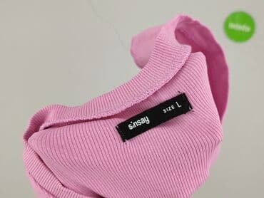 shein bluzy oversize: Sinsay, T-shirt damski, rozmiar L — 4