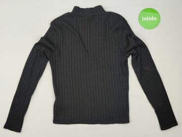 sukienka z prążkowanej dzianiny h: H&M, T-shirt damski, rozmiar S — 3