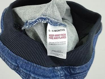 dresy odblaskowe: Spodnie jeansowe, 6-9 miesięcy, stan - Idealny — 4