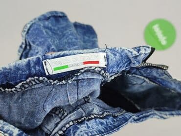 damskie krótkie spodenki jeansowe: Szorty damskie, rozmiar L — 4