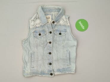 kamizelka jeansowa damska długa: Denim Co, Kamizelka damska, rozmiar M — 2