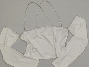 satynowy top pod marynarkę: Shein, Top damski, L — 1