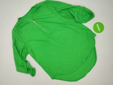 zielone eleganckie bluzki: Bluzka damska, rozmiar M — 2