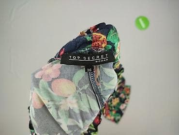 bluzki twarz: Top Secret, Spodnie materiałowe damskie, rozmiar S — 4