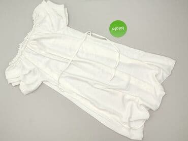 boho biała sukienka: Sukienka damska, rozmiar S — 3