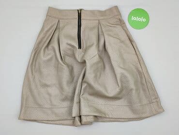 plisowane beżowa spódnice: Women`s skirt, size L — 3