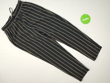 deichmann czarne sandały: H&M, Spodnie materiałowe damskie, rozmiar S — 2