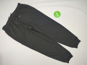 czarne spodnie materialowe: Spodnie cargo damskie, XL — 3