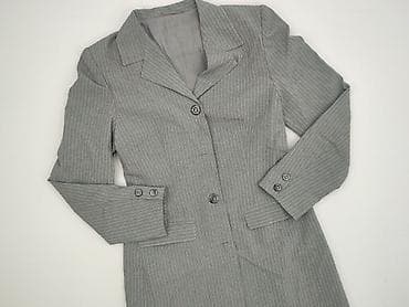 szary plaszcz pull: Płaszcz damski, rozmiar S — 1