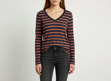 pomarańczowa marynarka mohito: Bluzka damska, rozmiar M — 6