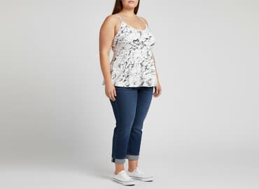bluzki nietoperz plus size: Top damski, rozmiar 4XL — 6
