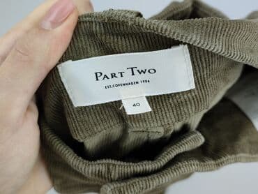 dres welur krótkie spodenki: Spodnie materiałowe damskie, rozmiar M — 4