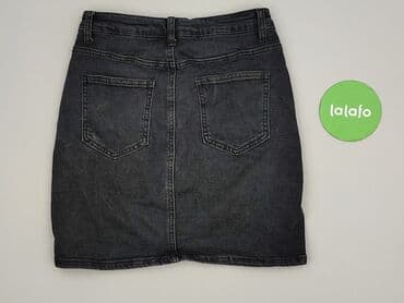 spódnice jeans czarne: Shein, Spódnica damska, rozmiar S — 4