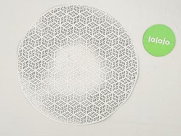 Домашній декор: Серветка 38 x 38, колір - Сріблястий, стан - Дуже гарний — 3