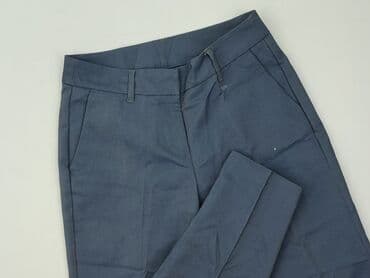 granatowe chinosy damskie: Esmara, Spodnie materiałowe damskie, rozmiar S — 2