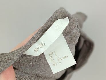 szara bluzka h m: H&M Basic, Bluzka damska, rozmiar L — 5