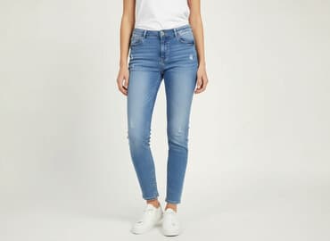 sinsay spodenki damskie jeans: Sinsay, Jeansy damskie, rozmiar S — 6