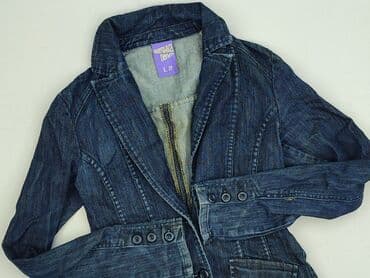 kurtka jeansowa z futerkiem bershka: Bershka, Kurtka jeansowa damska, rozmiar L — 2