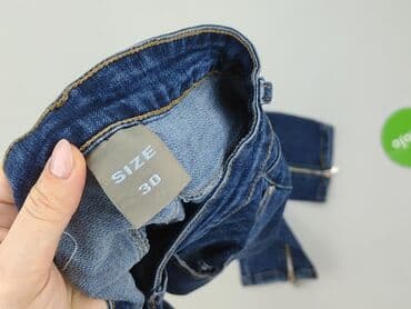 jeansy straight stradivarius: Jeansy damskie, M — 4