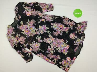 prosta sukienka z bufiastymi rękawami: Women`s dress, size S — 2