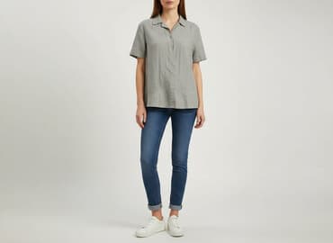 c a koszula lniana damska: Perfect J, Koszula damska, rozmiar L — 1