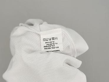 bialy satynowy top: Sukienka damska, rozmiar S — 4