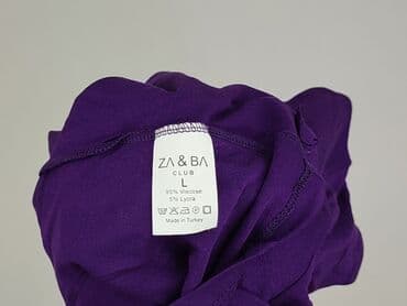 buty fioletowe zara: T-shirt damski, rozmiar L — 5