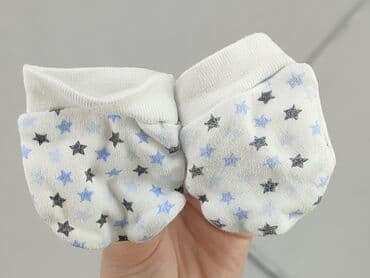 biale rajstopy niemowlece: Socks, 13–15, condition - Very good — 4