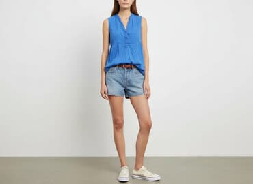 koszula niebieska hm: H&M L.O.G.G., Top damski, rozmiar XS — 8