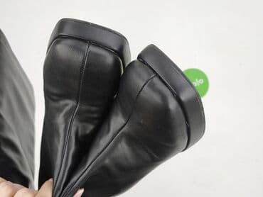 obuwia lakierowane kozaki ccc: Kozaki damskie, 38 — 7