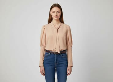 apricot bluzki: Bluzka damska, rozmiar S — 6