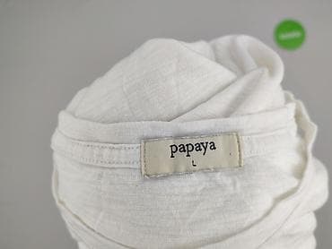 t shirt basic oversize: Papaya, Women`s T-shirt, size L — 5