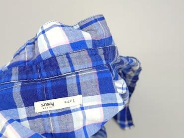 shein koszula w kratę: Sinsay, Koszula damska, rozmiar L — 5