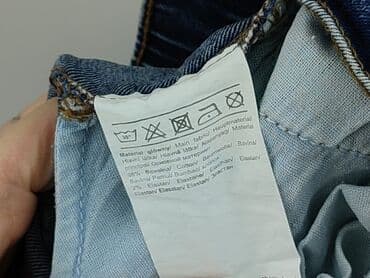 jeansowa spódniczka z falbankami: Spodnie jeansowe, Lincoln & Sharks, 13 lat, 158, stan - Bardzo dobry — 5