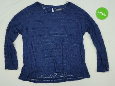 sweter piórkowy na drutach: Yessica, Bluzka damska, rozmiar L — 2