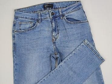 waska stopa: Bershka, Jeansy damskie, rozmiar S — 1