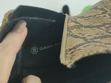 ccc buty srebrne: Botki damskie, rozmiar 39 — 6