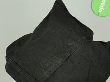 krótkie spodenki damskie jeansowe czarne: Sinsay, Szorty damskie, rozmiar S — 6