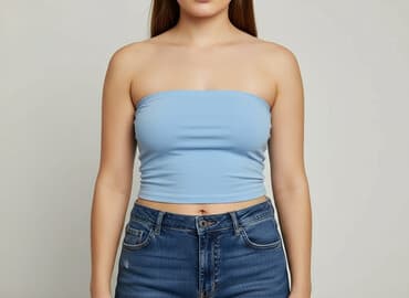 bluzki na ramiączkach plus size: Top damski, rozmiar 2XL — 1