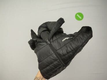 kurtki czarne z kapturem: Kamizelka dla mężczyzn, rozmiar XL — 5